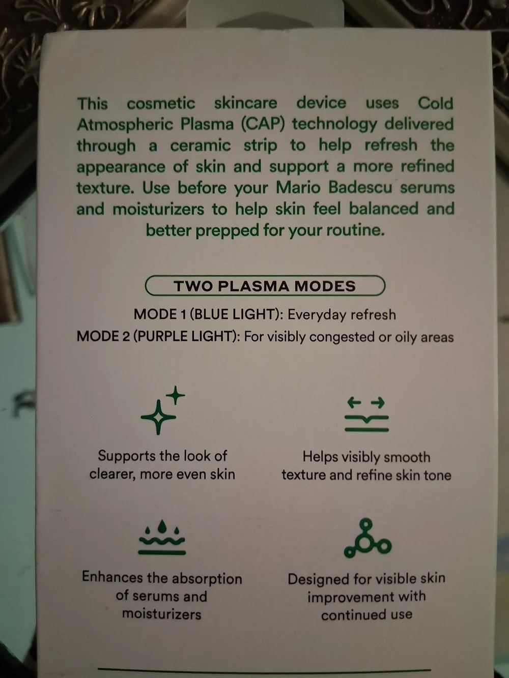 Mario Badescu Plasma Wand - White
